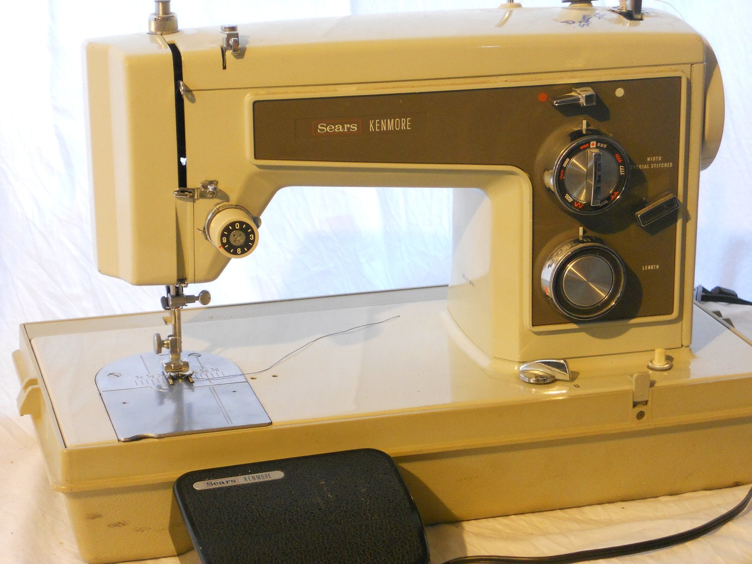 Sears Kenmore Sewing Machine with Carrying Case | Etsy