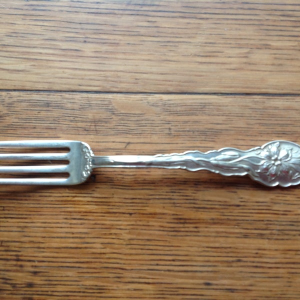 Sterling Silver Unger Bros. Narcissus Lunch Fork Gorgeous