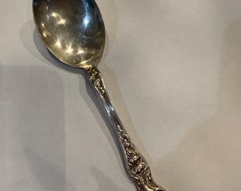 Riservato esclusivamente a Charlene 1 Cucchiaio da gumbo vintage Wallace Violet in argento sterling