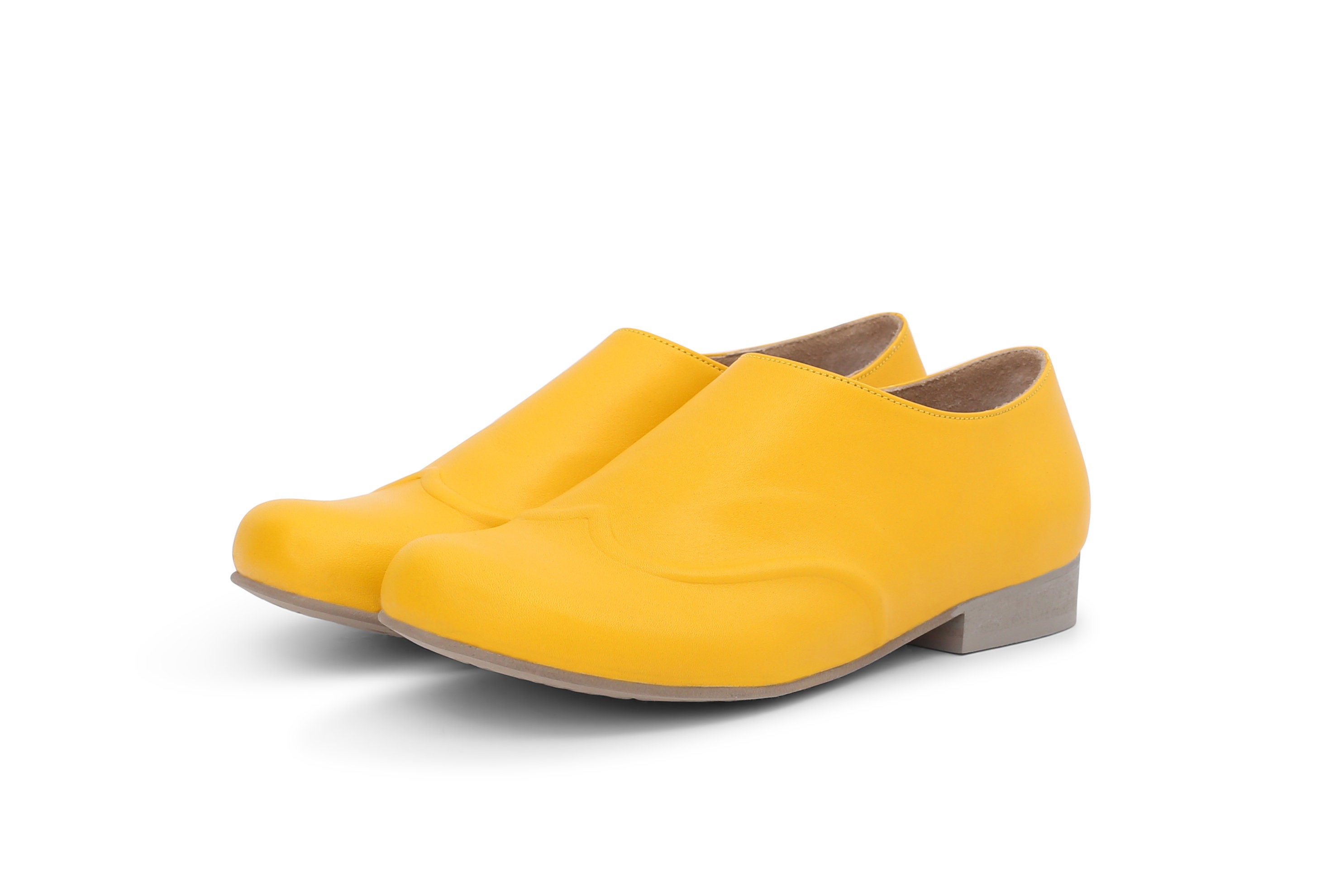 wide leather shoes