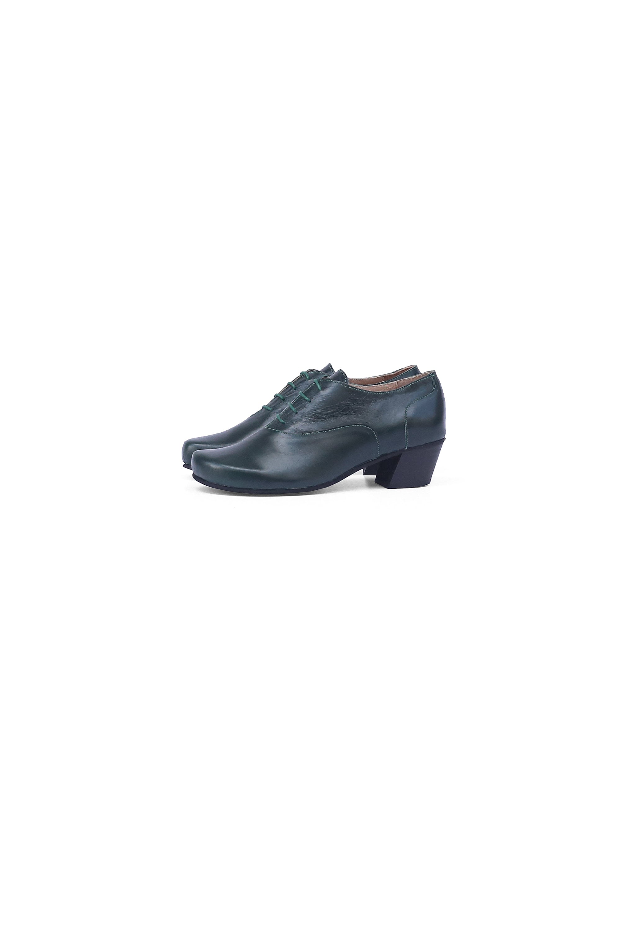 Dark Green Wide Fit Shoes Etsy