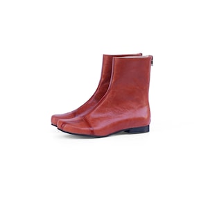 Stivaletti bassi in pelle da donna