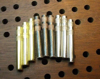 Velvet Bag X 2-Silver+2-Gold 4 Cribbage Pegs /"29/" /'Perfect Hand/" Silver Alloy