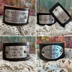 Leather Cuff Bracelets for Women Etsy New Zealand