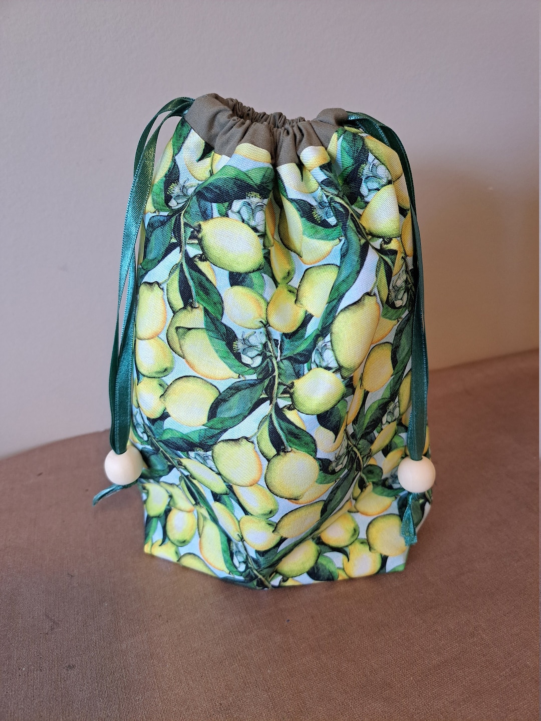 Paper Draw String Pouch Homemade Draw String Pouch - Etsy