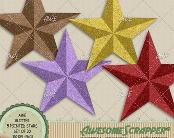 Dimensional Stars Etsy