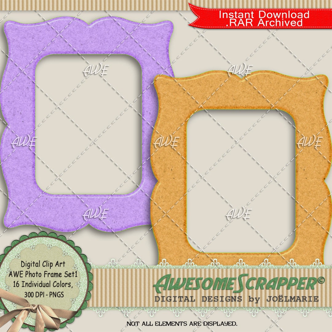 photo-frames-set1-digital-clip-art-by-awesomescrapper-high-quality-300-dpi-pngs-16-large-frames-curvy-gloss-finish-various-colors-etsy for Downloadable Free Printable Picture Frame Templates Photo Frames Set1 Digital Clip Art by Awesomescrapper - High Quality, 300 DPI Pngs, 16 Large Frames, Curvy, Gloss Finish, Various Colors - Etsy for Downloadable Free Printable Picture Frame Templates