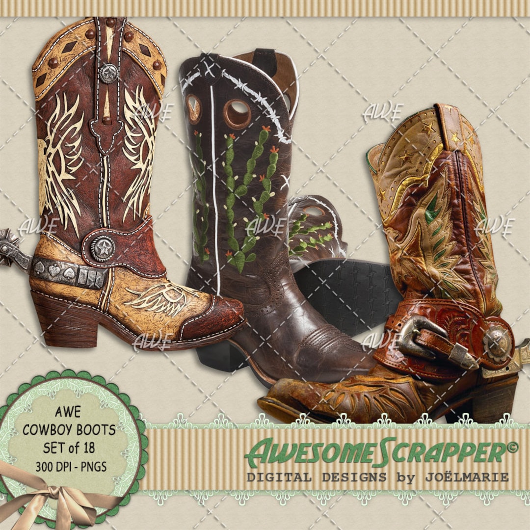 Cowboy boots shop from the 18's