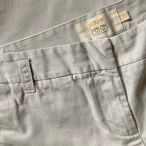 Vintage J Crew Classic Twill Size 10 Chinos