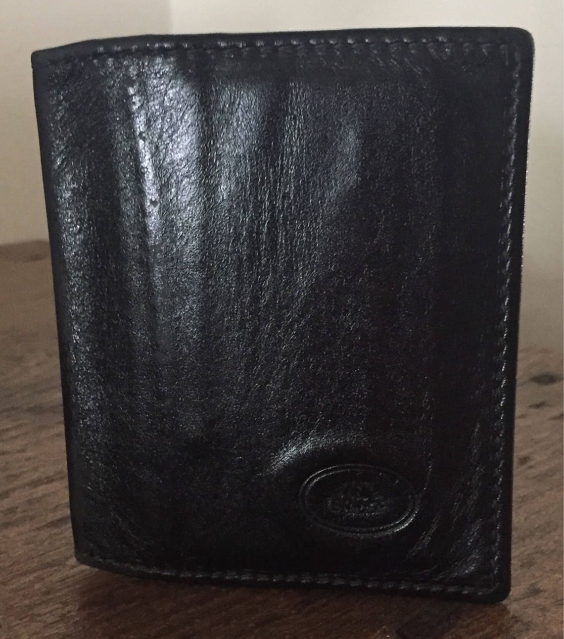 Vintage Italian Leather Credit Card Case by the Bridgefree Etsy