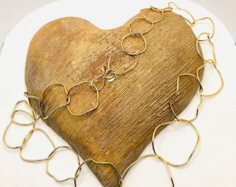 Vintage Gold Tone Necklace by Jennifer Rose