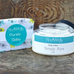 Fragrance Free Lotion, Sensitive Skin Cream, Unscented Lotion, Pure