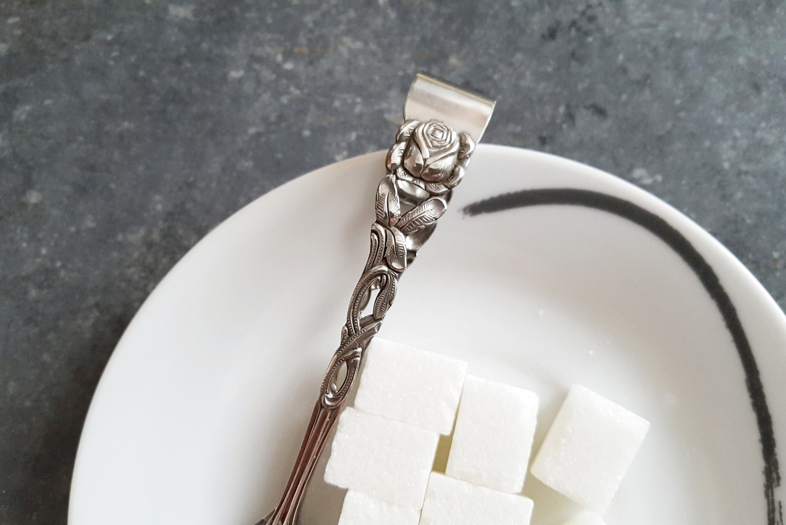 Vintage Sugar Tongs Roos Sugar Tongs Victoriaanse Sugar Tongs Etsy