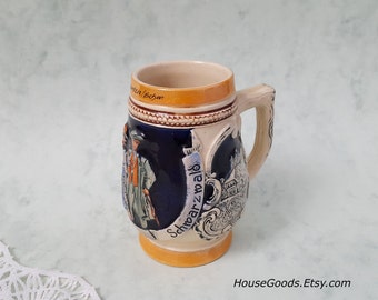 Vintage Beer Stein German Beer Mug Ceramic Beer Stein Beer Mug Traditional Beer Stein Small Beer Mug Kitchen Decor