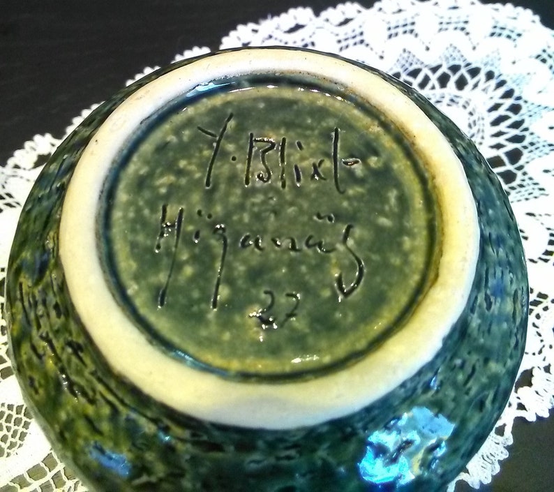 Scandinavian design Swedish vintage 1970.. Yngve Blixt design Ceramic vase H\u00f6gan\u00e4s Ceramic Yngve Blixt vase H\u00f6gan\u00e4s vase