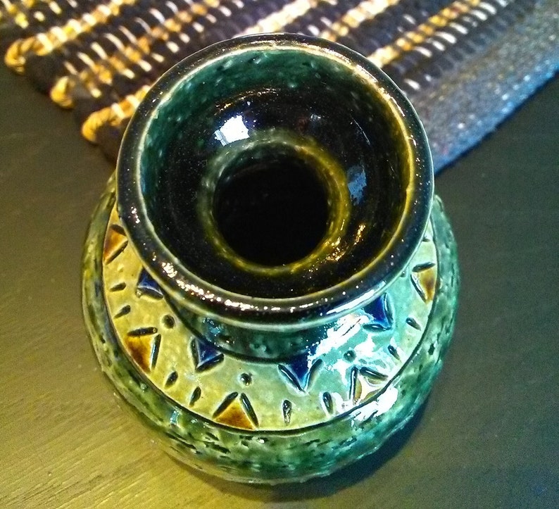Scandinavian design Swedish vintage 1970.. Yngve Blixt design Ceramic vase H\u00f6gan\u00e4s Ceramic Yngve Blixt vase H\u00f6gan\u00e4s vase