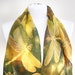 see more listings in the Yellow brown silk scarfs section