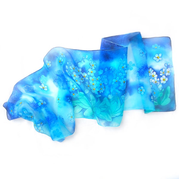 Silk Flower Me Nots Etsy