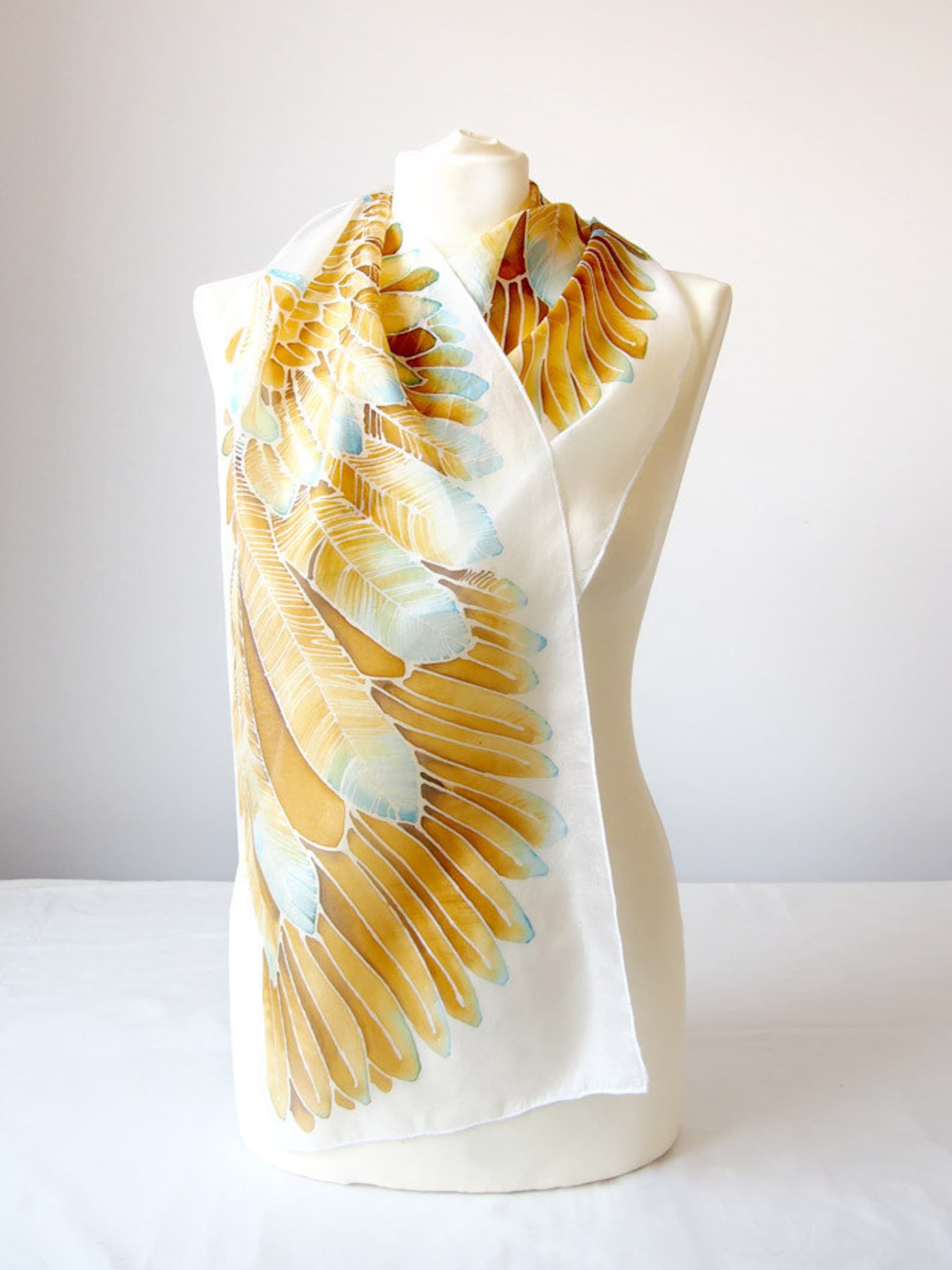 Whimsical Wings Silk Stole main image 1