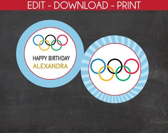 olympics cake topper etsy india