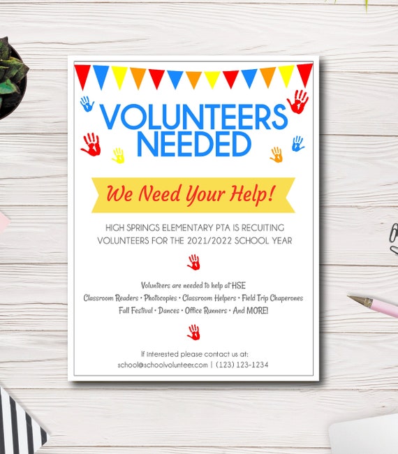 Volunteers Needed Flyer Template Back To School Flyer Etsy volunteers-needed-flyer-template-back-to-school-flyer-etsy