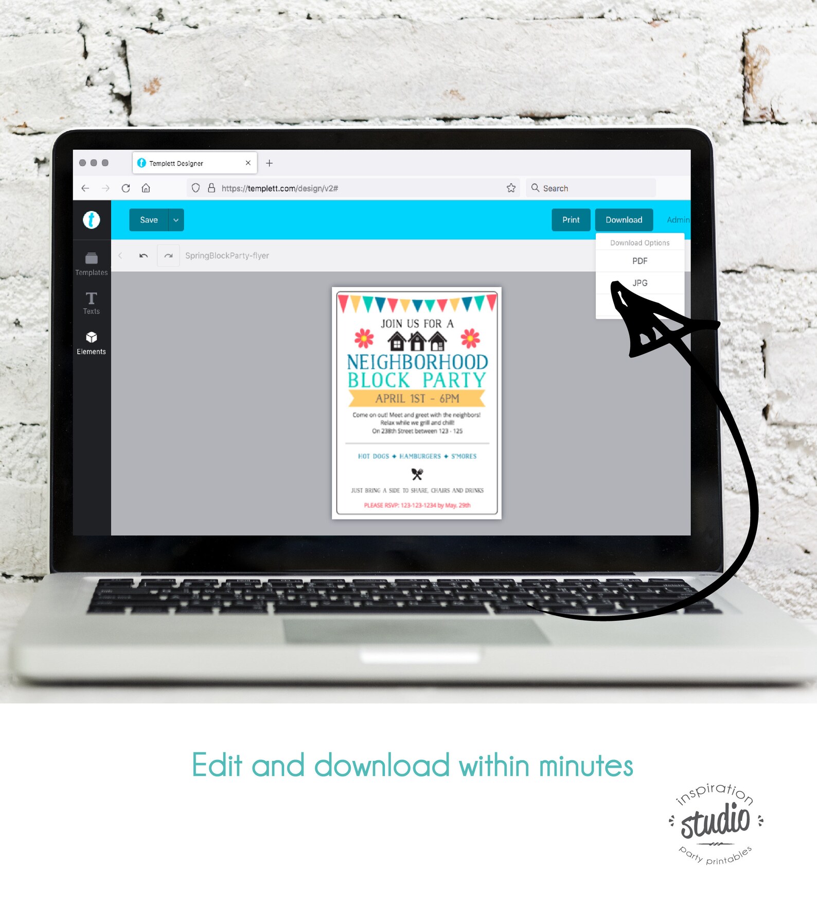 city grounds blocks flyer