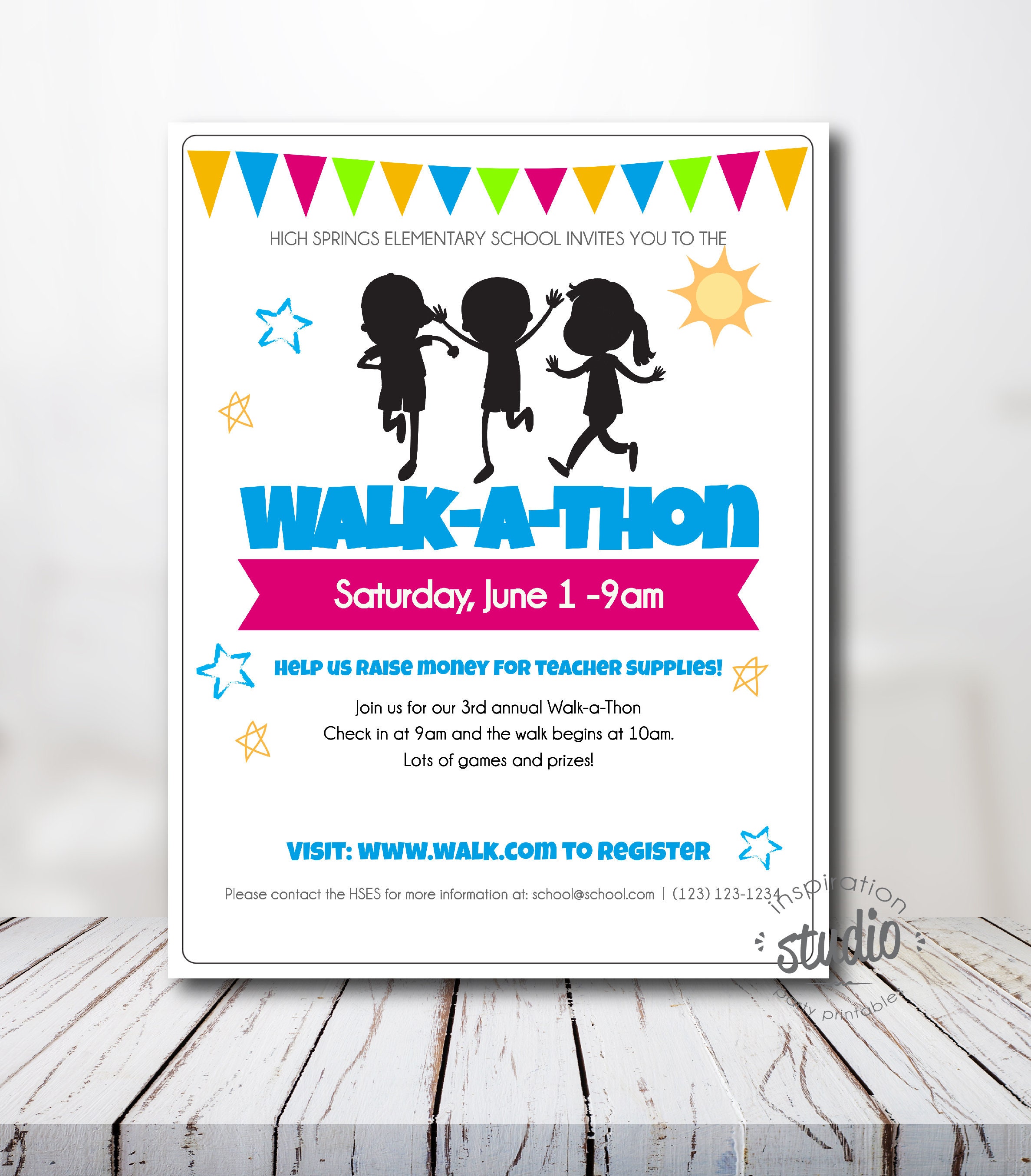 Walk A Thon Flyer Template Walk A Thon Flyer Template