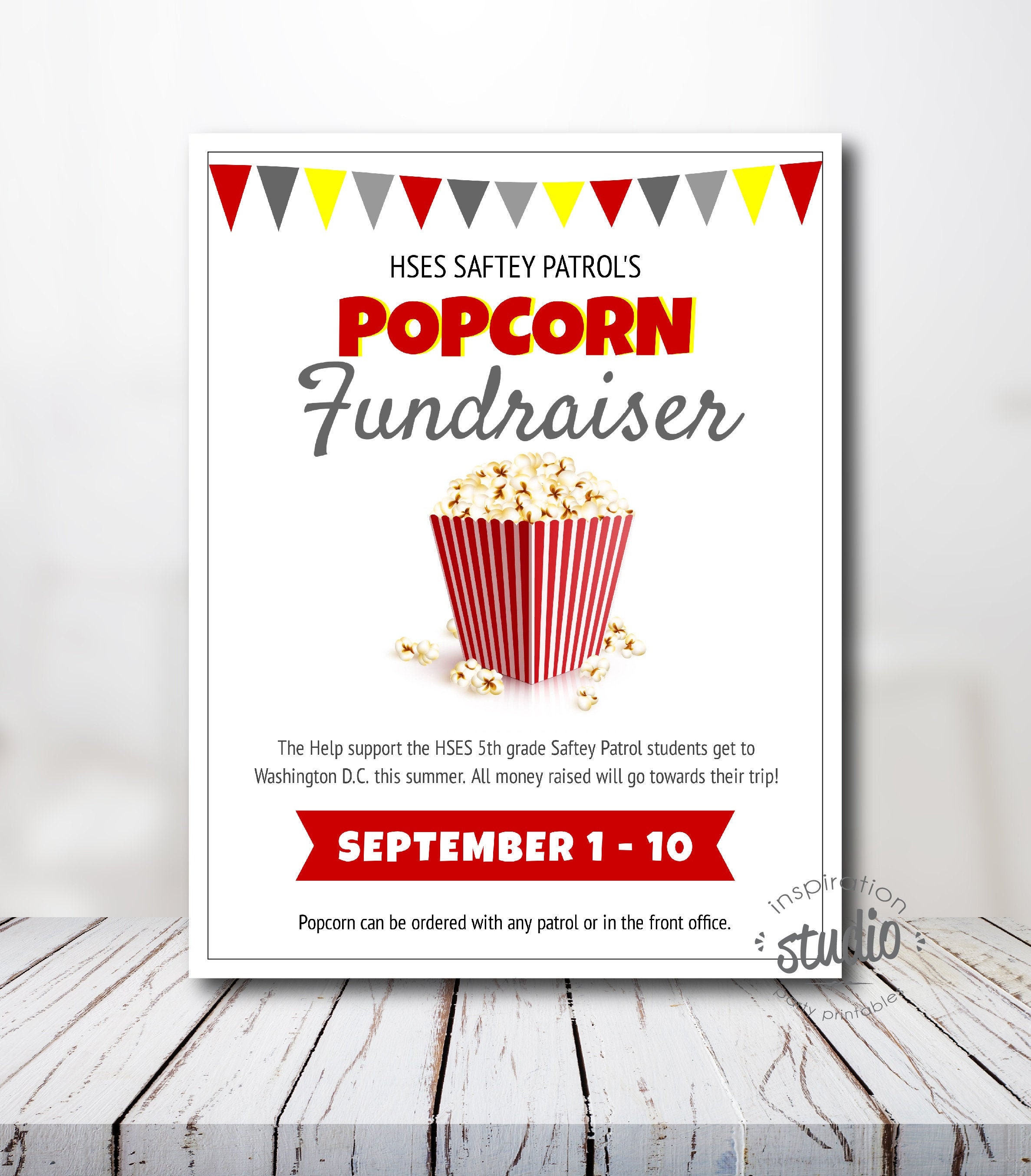 Free printable, customizable fundraiser flyer templates