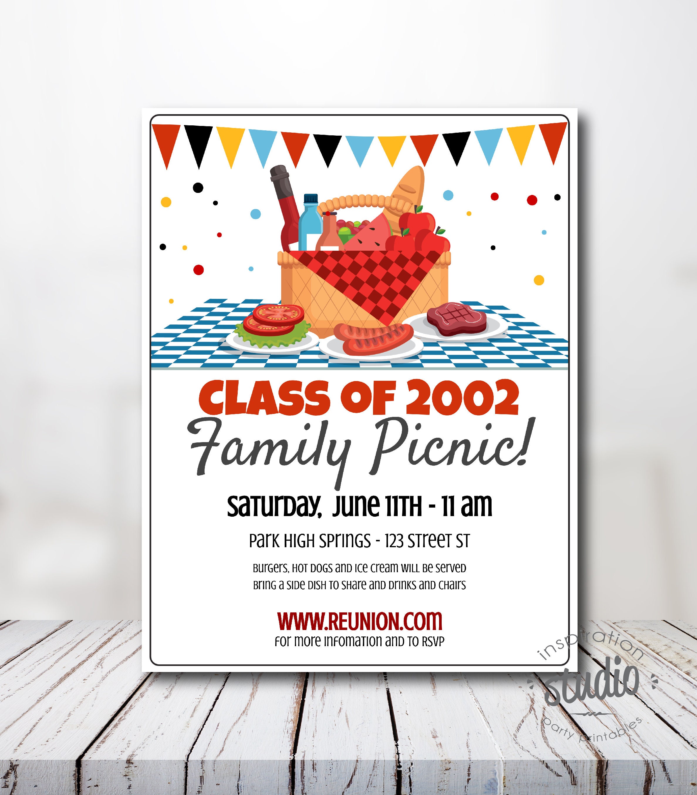 Family Reunion Flyer