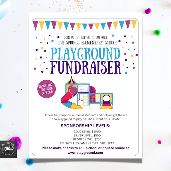 Cheer Fundraiser Template - Etsy