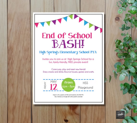 end-of-school-bash-school-event-flyer-pta-pto-event-flyer-easy-to