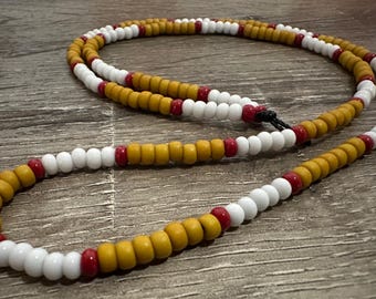 The Endless Summer Bead Necklace. Inspired by Henry Diltz. Late 1960s bead necklace.