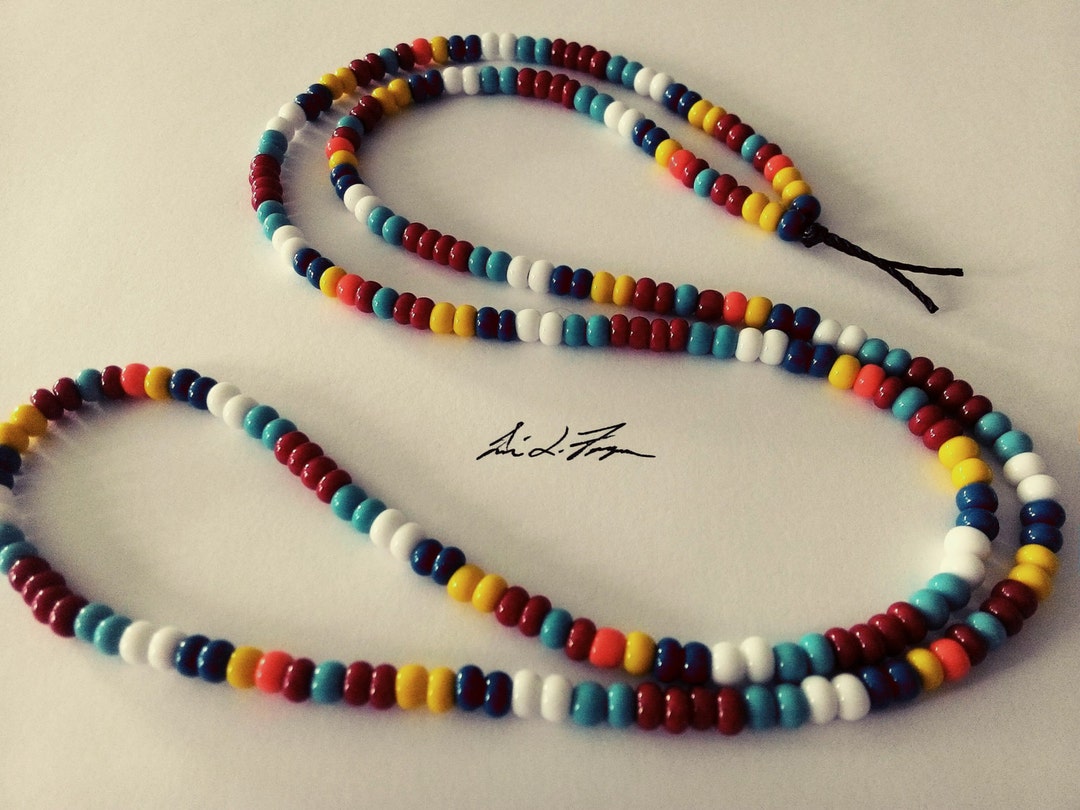 ★VINTAGE HOLLYWOOD★ Bumpy Beads Necklace 1950s Soap Bubble Bead Necklace – Retro Kandy Vintage