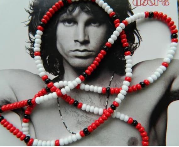 Jim Morrison Cobra Bead Necklace: 1985 Elektra Album Replica - Etsy