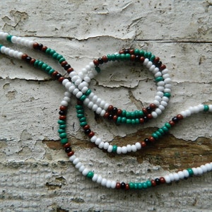 Jim Morrison 1967 Cobra Necklace/ The Exact Authentic Replica Bead Necklace/ Hippie Necklace/ Custom Bead Necklace/ Boho Jewelry/Beads zdjęcie 5