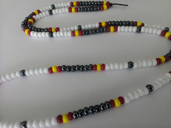 Jim Morrison Cobra Necklace/1967 Young Lion Style Beaded Necklace