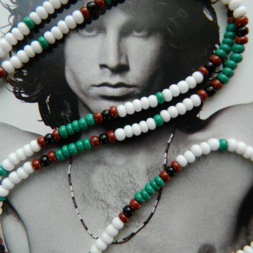 Jim Morrison 1967 Cobra Necklace/ the Exact Authentic Replica Bead
