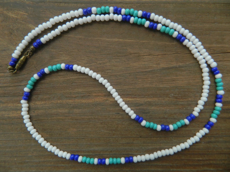 Jim Morrison Cobra style hippie bead necklace/Native American | Etsy
