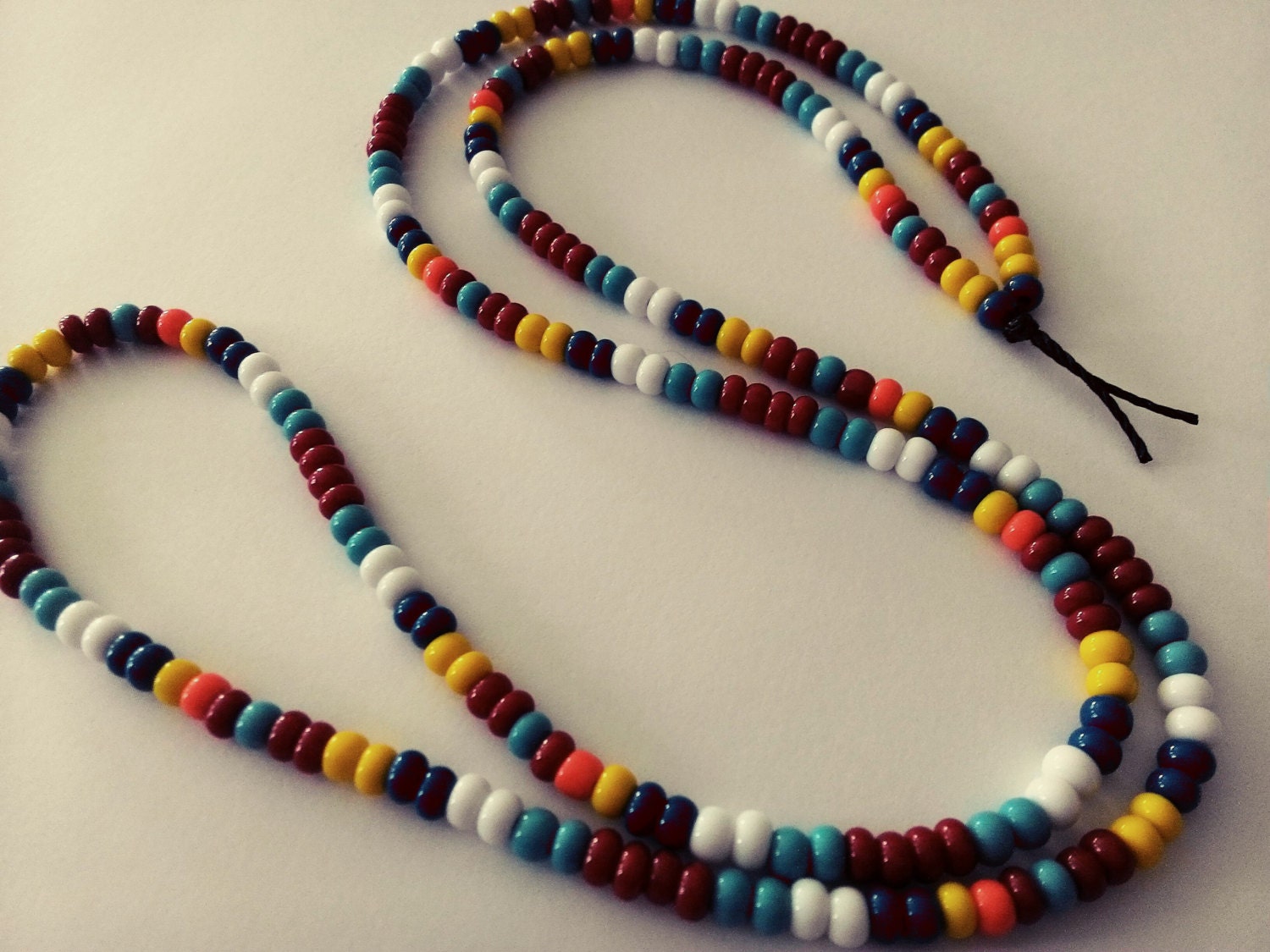 Love Beads By Lauren Rubinski Womens Multi Love Cord Bead Necklace |  ModeSens
