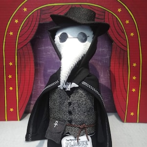 The Plague Doctor - Muñeca de arte de terror