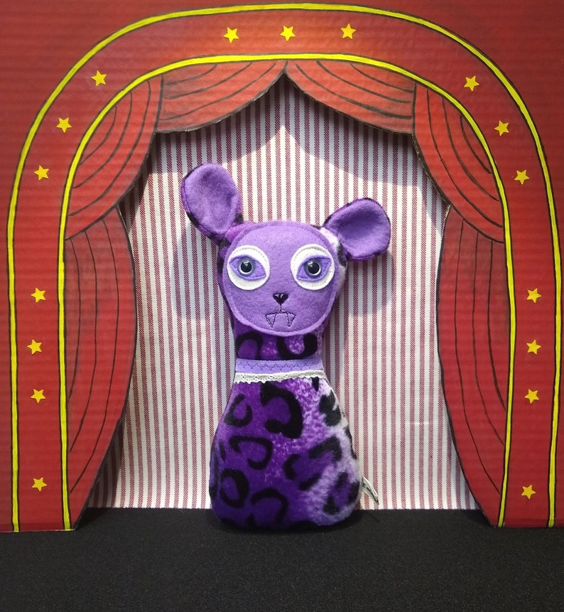 Plushie Punk Purple Spotted image 1