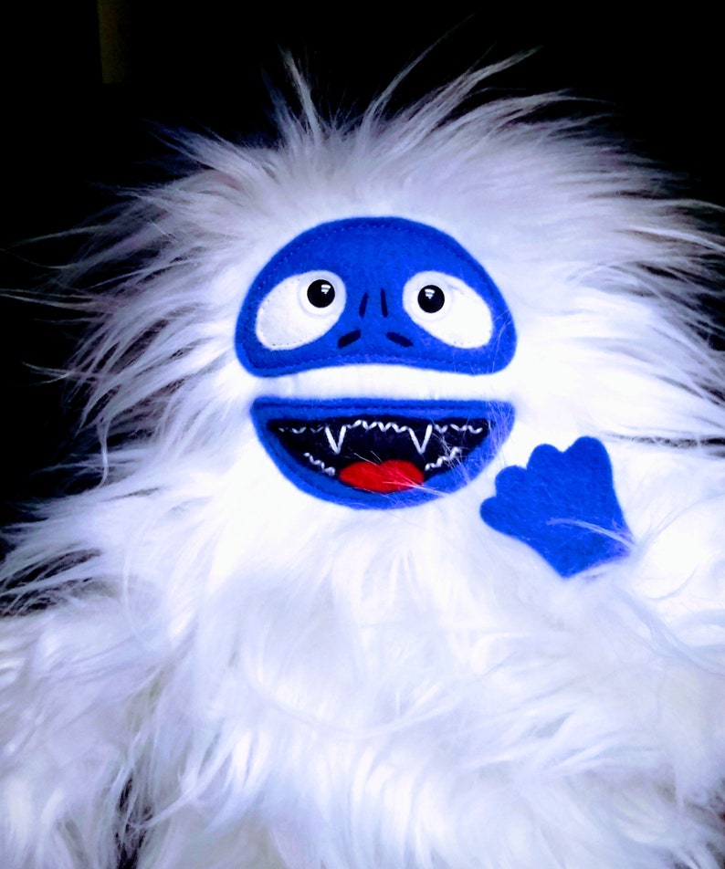 Abominable Snowman Handmade Yeti Art Doll Etsy
