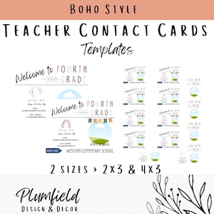 Maak kennis met de Teacher Night | Visitekaartjes voor docenten | Open Huis Materialen | Maak kennis met de | Maak kennis met de lerarenorganisatie