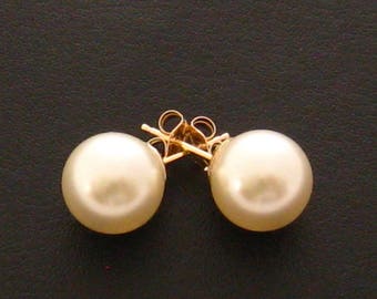 Pearl Bridesmaids Gifts, Pearl Bridesmaids Earrings, Pearl Earrings, Pearl Stud Earring, Pearl Bridesmaid Jewelry, Bridesmaid Pearl Earrings