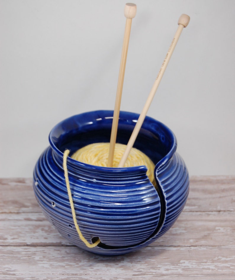 Yarn Bowlmade to Order Handmade Yarn Bowl Ceramic Yarn Etsy