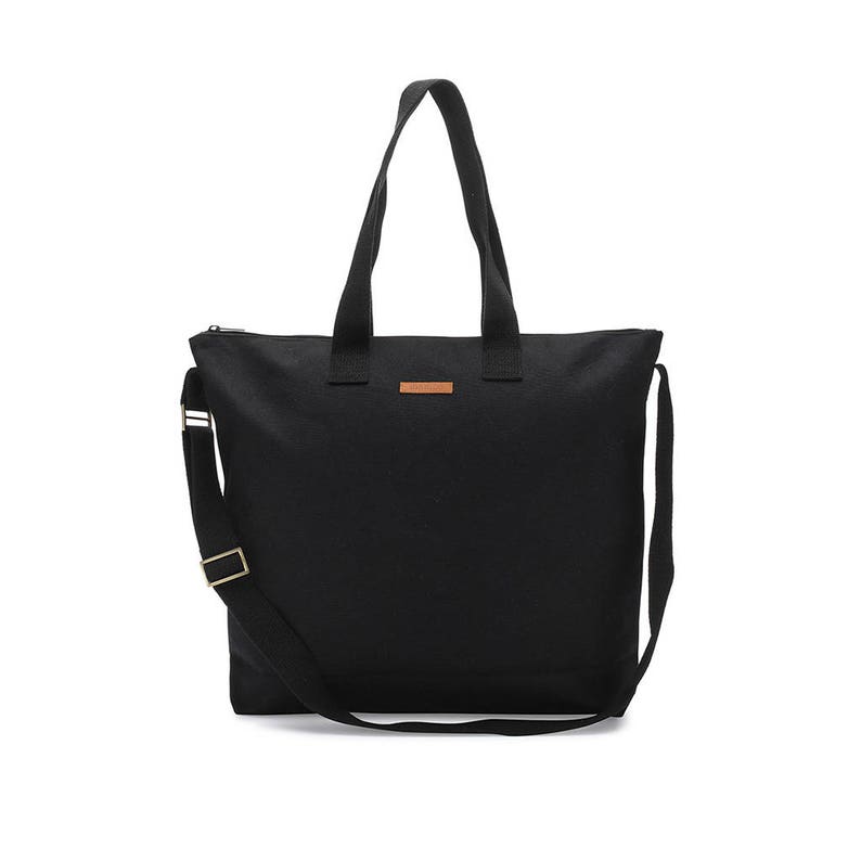 large tote with zipper