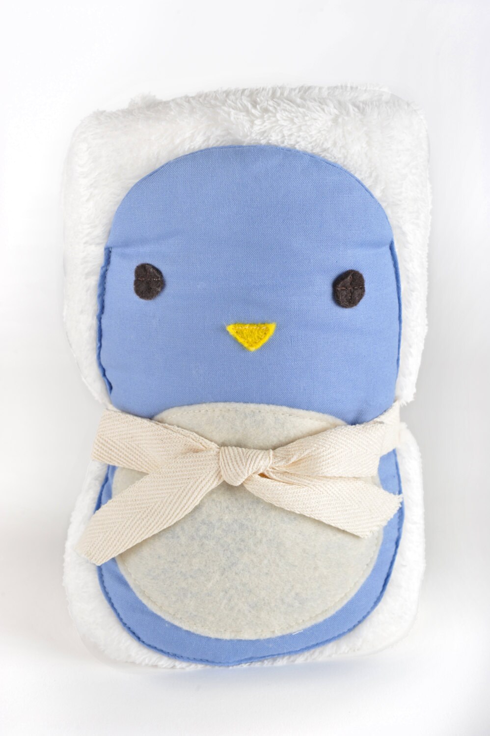 Penguin Baby Blanket Cute Penguin Gift For Girl Penguin Baby Etsy