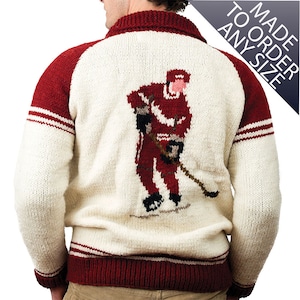 Knit hockey shop sweaters