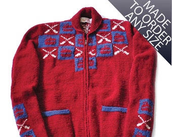 Handmade Curling Sweater, Bonspiel Days Handmade Any Size 427.905.MTO
