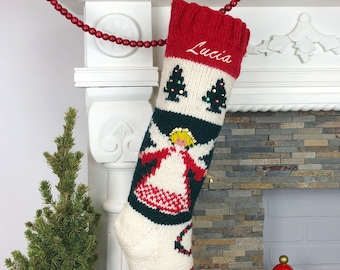 Bernat Angel Christmas Stocking